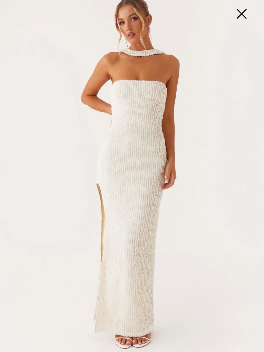 Elegant/ vintage style formal maxi XS